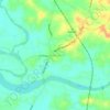 Mapa topográfico Barkuru, altitud, relieve