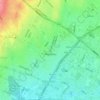 Mapa topográfico Δήμος Αιγάλεω, altitud, relieve