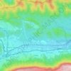 Mapa topográfico Urdiáin, altitud, relieve