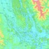 Mapa topográfico 阳朔县, altitud, relieve