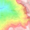 Mapa topográfico San Antonio del Tequendama, altitud, relieve