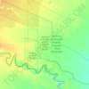 Mapa topográfico Reserva de Biósfera Riacho Teuquito - Zona Núcleo, altitud, relieve