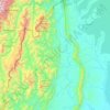 Mapa topográfico Río Santiago, altitud, relieve