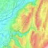 Mapa topográfico 38680, altitud, relieve