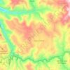 Mapa topográfico Sonche, altitud, relieve