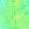 Mapa topográfico Glew, altitud, relieve