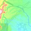 Mapa topográfico San Jose de Guayusa, altitud, relieve