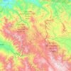 Mapa topográfico Bongará, altitud, relieve