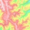 Mapa topográfico María, altitud, relieve