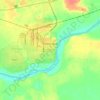 Mapa topográfico Байқоңыр Қ.Ә., altitud, relieve