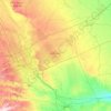 Mapa topográfico محافظة الرياض, altitud, relieve
