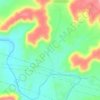 Mapa topográfico Bastara, altitud, relieve