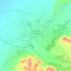 Mapa topográfico Ait Ourir ⴰⵢⵜ ⵓⵔⵉⵔ آيت ورير, altitud, relieve