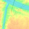 Mapa topográfico Lepan, altitud, relieve