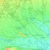 Mapa topográfico Lodi, altitud, relieve