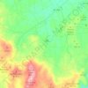 Mapa topográfico As Maroñas, altitud, relieve