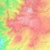 Mapa topográfico Espejo, altitud, relieve