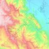 Mapa topográfico Vista Alegre, altitud, relieve