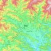 Mapa topográfico Pokhara, altitud, relieve