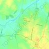 Mapa topográfico Salto, altitud, relieve