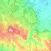Mapa topográfico Vacquiers, altitud, relieve