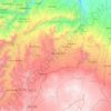 Mapa topográfico Tlatlauquitepec, altitud, relieve