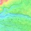 Mapa topográfico Nuevo Penol, altitud, relieve