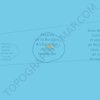 Mapa topográfico Archipiélago Juan Fernández, altitud, relieve