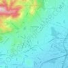 Mapa topográfico Δημοτική Ενότητα Νίκαιας, altitud, relieve