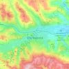 Mapa topográfico Cluj-Napoca, altitud, relieve