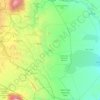 Mapa topográfico Condado de Kitui, altitud, relieve