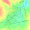 Mapa topográfico Río de los Sauces, altitud, relieve