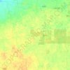 Mapa topográfico Espita, altitud, relieve