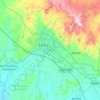 Mapa topográfico León, altitud, relieve