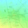 Mapa topográfico Coronel Suárez, altitud, relieve