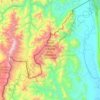 Mapa topográfico Parque Nacional Ichigkat muja - Cordillera del Cóndor, altitud, relieve
