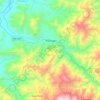 Mapa topográfico Paimas, altitud, relieve