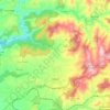Mapa topográfico Falset, altitud, relieve