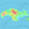 Mapa topográfico Σάμος, altitud, relieve