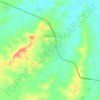 Mapa topográfico El Socorro, altitud, relieve