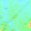 Mapa topográfico Tantoyuca, altitud, relieve