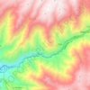 Mapa topográfico Surco, altitud, relieve