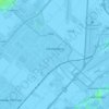 Mapa topográfico Hoofddorp, altitud, relieve