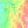 Mapa topográfico Río Copiapó, altitud, relieve