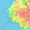Mapa topográfico Parque Tumbes, altitud, relieve