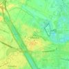 Mapa topográfico Mislata, altitud, relieve