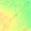 Mapa topográfico Cuartel Fauzón, altitud, relieve