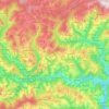 Mapa topográfico Scărișoara, altitud, relieve