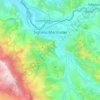 Mapa topográfico Sighetu Marmației, altitud, relieve