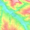 Mapa topográfico Костянтинівка, altitud, relieve